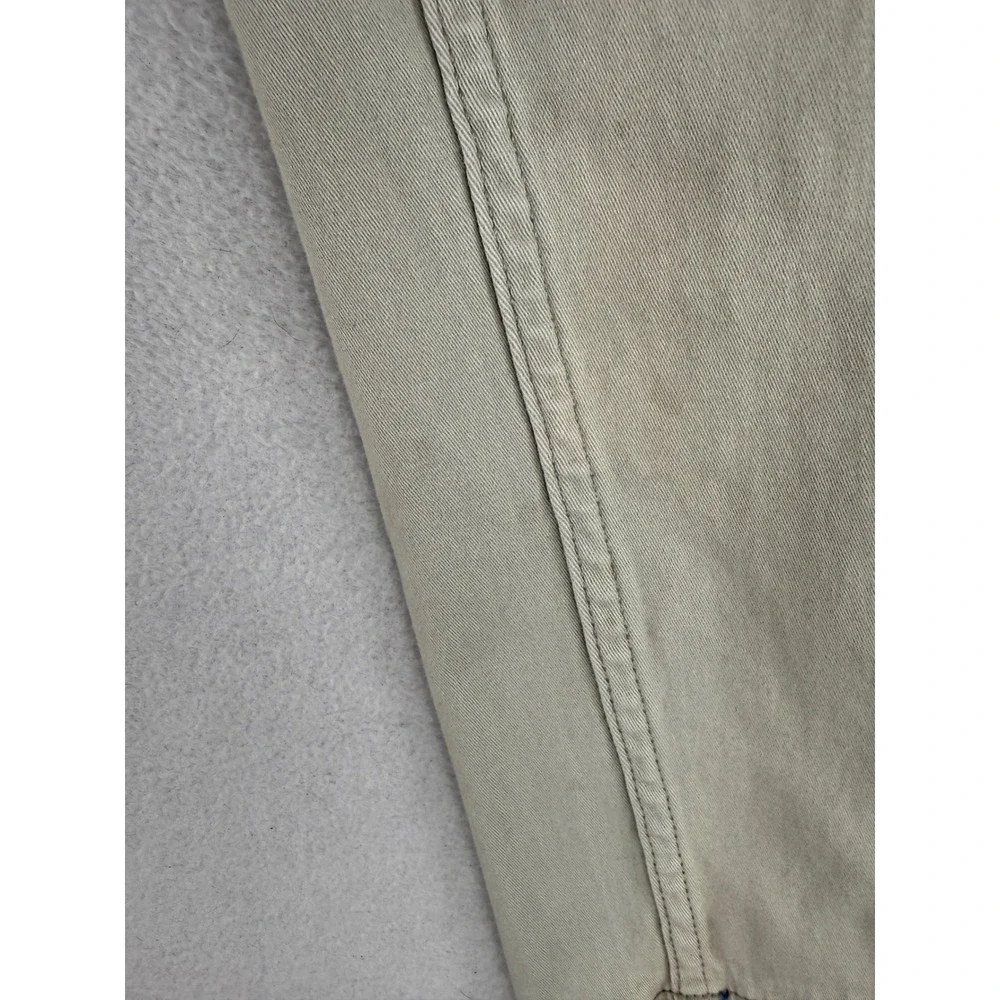 Mugsy Jeans Teddys Chino Pants Mens 36x32 Khaki Tan Stretch Casual K3PNLK